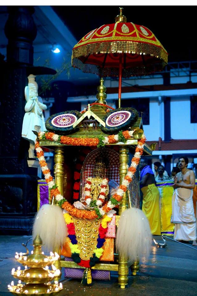 Guruvayur Temple during Ulsavam festival