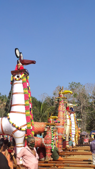 Machattu Mamangam with multiple Kuthirakolams