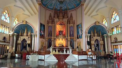 Statue of St.Francis Xavier at Sampaloor Church