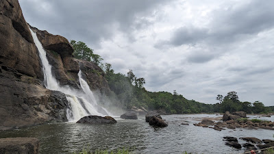Scenic spot Vazhachal Thrissur in kerala